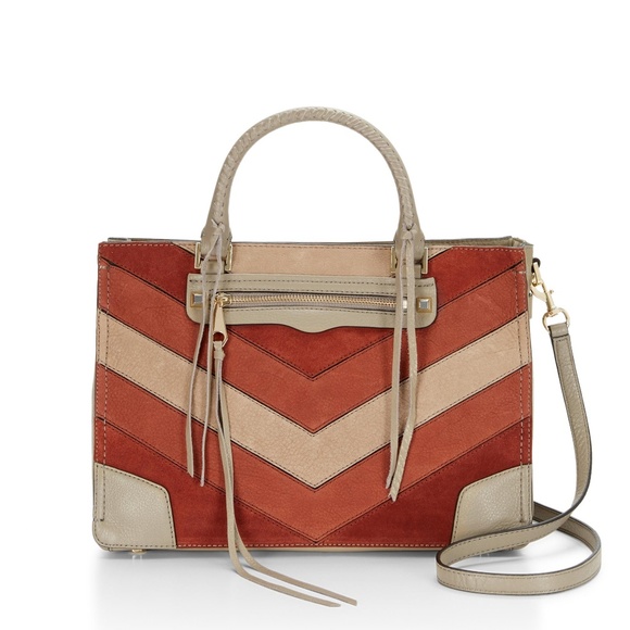 Rebecca Minkoff Handbags - Rebecca Minkoff Regan Whiskey Leather Satchel